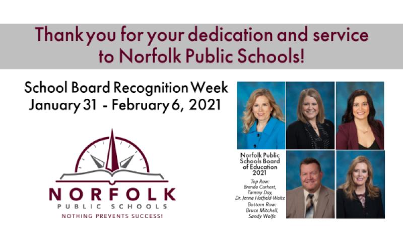 Thank you Board of Education Members! - Norfolk Public School - Norfolk ...